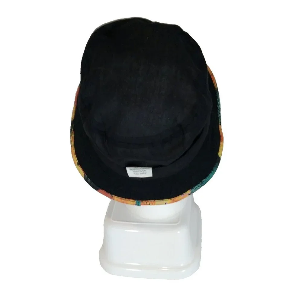 Bozkee Reversable Tropical or Black Boonie‎ Fishing Hunting Sports Cap Hat